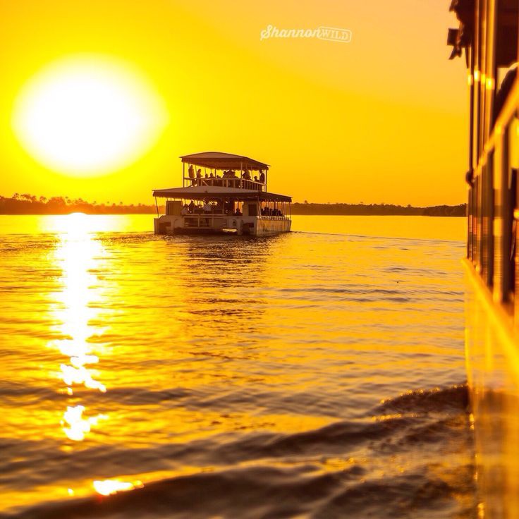 SUNSET CRUISE ON THE ZAMBEZI RIVER